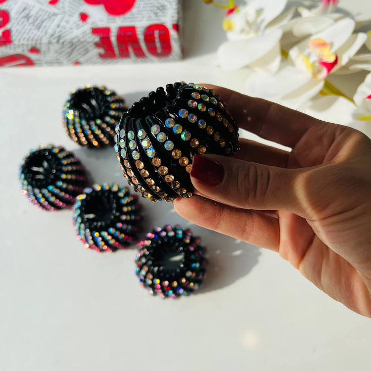 گیره نگینی تاشو