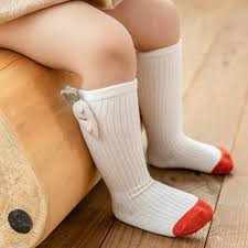 جوراب نقلی فانتزی سفید